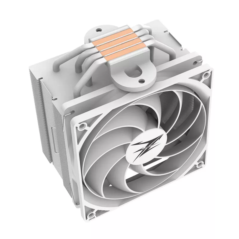 Zalman CNPS10X PERFORMA White – baltas procesoriaus aušintuvas, 180 W TDP, 135 mm ventiliatorius, EBR guolis