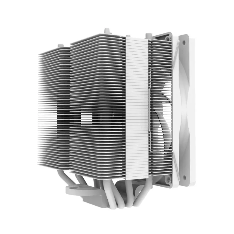 Zalman CNPS10X PERFORMA White – baltas procesoriaus aušintuvas, 180 W TDP, 135 mm ventiliatorius, EBR guolis