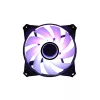 Zalman ZM-IF120 120 mm pieno baltumo aRGB ventiliatorius su begalybės efektu 1 200 RPM 21,0 dB(A) 55,2 CFM kompiuterio korpusui 12 cm