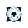Zalman ZM-IF120 120 mm pieno baltumo aRGB ventiliatorius su begalybės efektu 1 200 RPM 21,0 dB(A) 55,2 CFM kompiuterio korpusui 12 cm