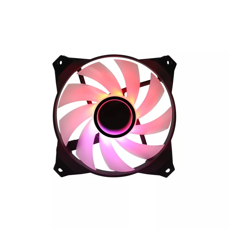 Zalman ZM-IF120 120 mm pieno baltumo aRGB ventiliatorius su begalybės efektu 1 200 RPM 21,0 dB(A) 55,2 CFM kompiuterio korpusui 12 cm