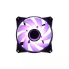 Zalman ZM-IF120 120 mm pieno baltumo aRGB ventiliatorius su begalybės efektu 1 200 RPM 21,0 dB(A) 55,2 CFM kompiuterio korpusui 12 cm