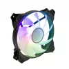 Zalman ZM-IF120 120 mm pieno baltumo aRGB ventiliatorius su begalybės efektu 1 200 RPM 21,0 dB(A) 55,2 CFM kompiuterio korpusui 12 cm
