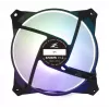 Zalman ZM-IF120 120 mm pieno baltumo aRGB ventiliatorius su begalybės efektu 1 200 RPM 21,0 dB(A) 55,2 CFM kompiuterio korpusui 12 cm
