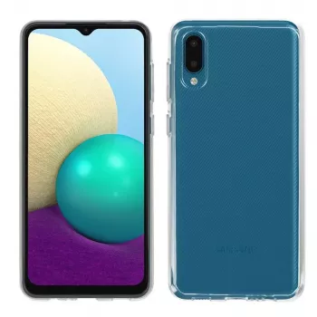 Krusell Galaxy A02 16,5 cm permatomas TPU dėklas