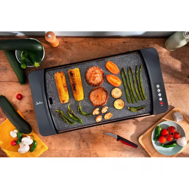 Kontaktinė grilio keptuvė JATA JEGR2851 2600W Juoda 460x280mm