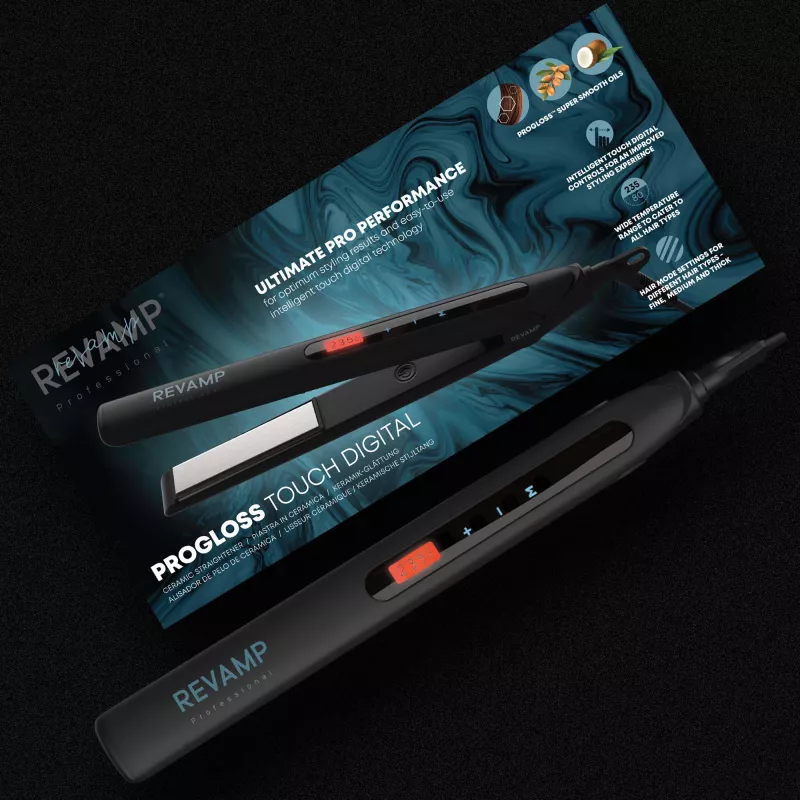 Revamp Progloss Touch Digital tiesintuvas Warm Black 3 m