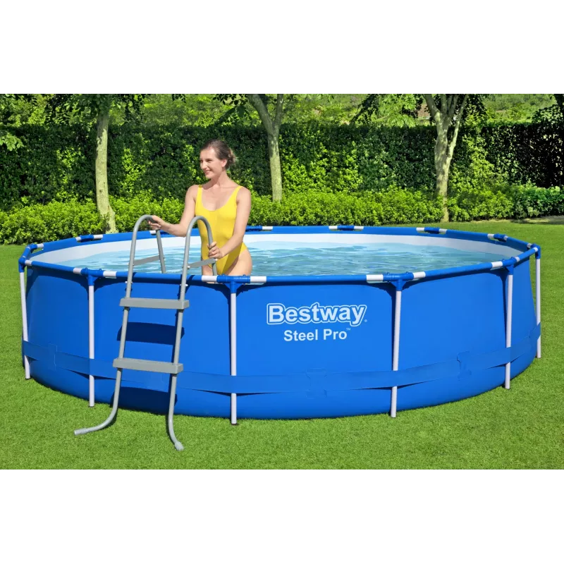 Rėminis baseinas Bestway Steel Pro 13' x 33 col./3,96 m x 84 cm Talpa 8680 l