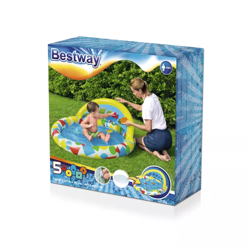 Pripučiamas baseinas Bestway 52378, 120x117x46 cm