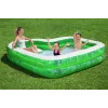 Pripučiamas baseinas Bestway Tropical Paradise Family Pool 2,31 m x 2,31 m x 51 cm