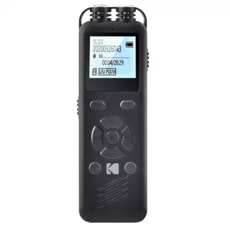 Kodak VRC 250 balso įrašymo įrenginys juodas 581h įrašymo laikas 8GB atmintis