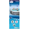 Pripučiamas baseinas Bestway 57372 apvalus 12362 L pilkas