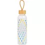 Stiklinis butelis Cambridge CM06991 550 ml su bambuko dangteliu