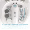 Manikiūro ir pedikiūro rinkinys HoMedics MAN-3023A-EU 2 antgaliai plastikiniai mėlyna balta