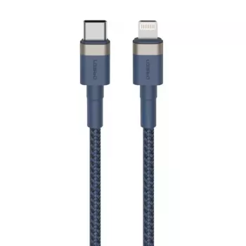 USB Type-C į Lightning laidas Orsen S51, 3A, 1 m, mėlynas