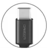 USB A į USB-C laidas Orsen S9C 1 m, 2,1 A, juodas