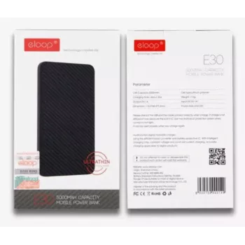 Nešiojamas powerbankas Eloop E30 5000mAh