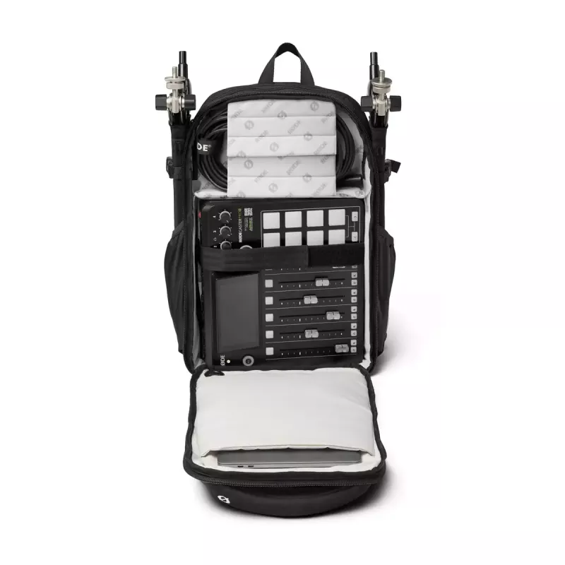 Kuprinė RØDE Backpack Juoda Alcantara Poliesteris 300x200x480mm
