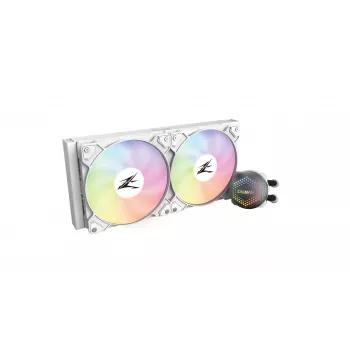 Zalman ALPHA28 White CPU skysčio aušintuvas 280 mm radiatorius 2 x 140 mm ventiliatoriai ARGB pompa