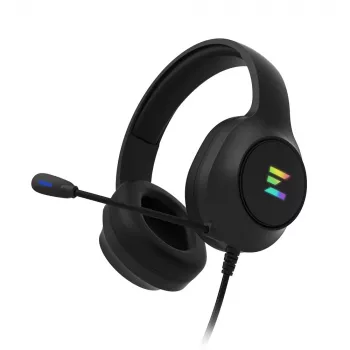 Ausinės Zalman ZM-HPS310 BK, laidinės, antausinės, juodos, USB, virtualus 7.1 garsas