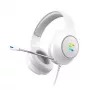 Ausinės Zalman ZM-HPS310 WH, laidinės, žaidimams, baltos