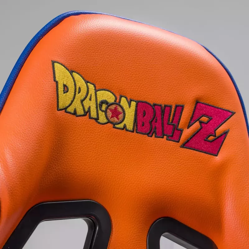 Žaidimų kėdė Subsonic DBZ, paminkštinta, pilkai oranžinė, 125 kg
