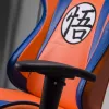 Žaidimų kėdė Subsonic DBZ, paminkštinta, pilkai oranžinė, 125 kg