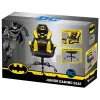 Žaidimų kėdė Subsonic Batman Junior apmušta minkšta sėdynė Juoda Geltona