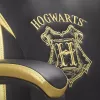 Žaidimų kėdė PC Subsonic Junior Hogwarts, minkštas sėdynės paminkštinimas, juoda/geltona