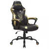 Žaidimų kėdė PC Subsonic Junior Hogwarts, minkštas sėdynės paminkštinimas, juoda/geltona