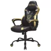 Žaidimų kėdė PC Subsonic Junior Hogwarts, minkštas sėdynės paminkštinimas, juoda/geltona