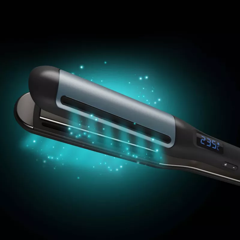Revamp Progloss Hydro Shield X Shine tiesintuvas plaukams Warm Black 3 m