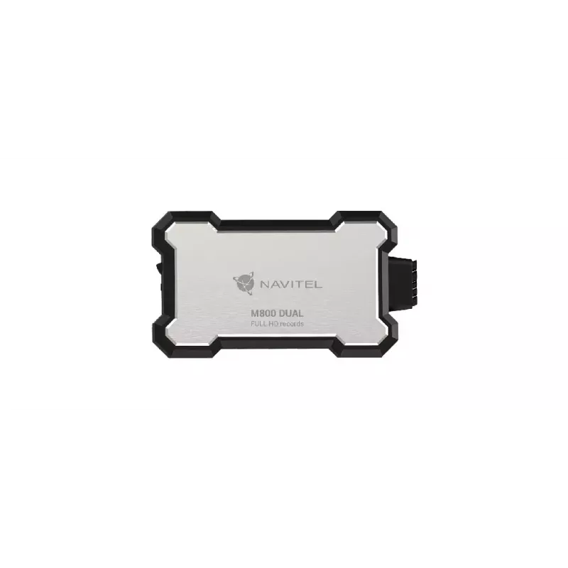 Motociklo vaizdo registratorius Navitel M800 DUAL Full HD 1920x1080 Wi-Fi juodas