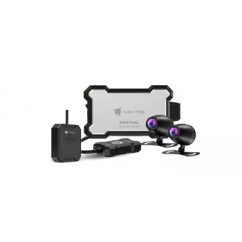 Motociklo vaizdo registratorius Navitel M800 DUAL Full HD 1920x1080 Wi-Fi juodas