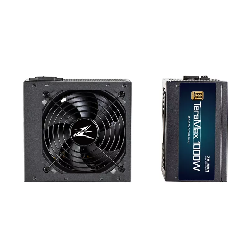 Zalman ZM1200-TMX TeraMax 80 PLUS GOLD maitinimo blokas 1200W/visiškai modulinis/99,9% Active PFC/vienos linijos