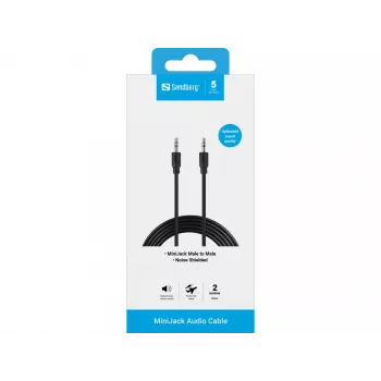 MiniJack laidas M-M Sandberg 501-24 2m