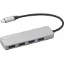 USB šakotuvas Sandberg USB-C į 4x USB 3.0 Hub SAVER