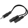 Audio skirstytuvas Sandberg MiniJack 1→2 502-16