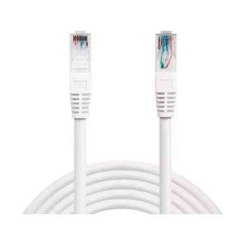 Tinklo kabelis Sandberg UTP Cat6 RJ-45 2m Baltas