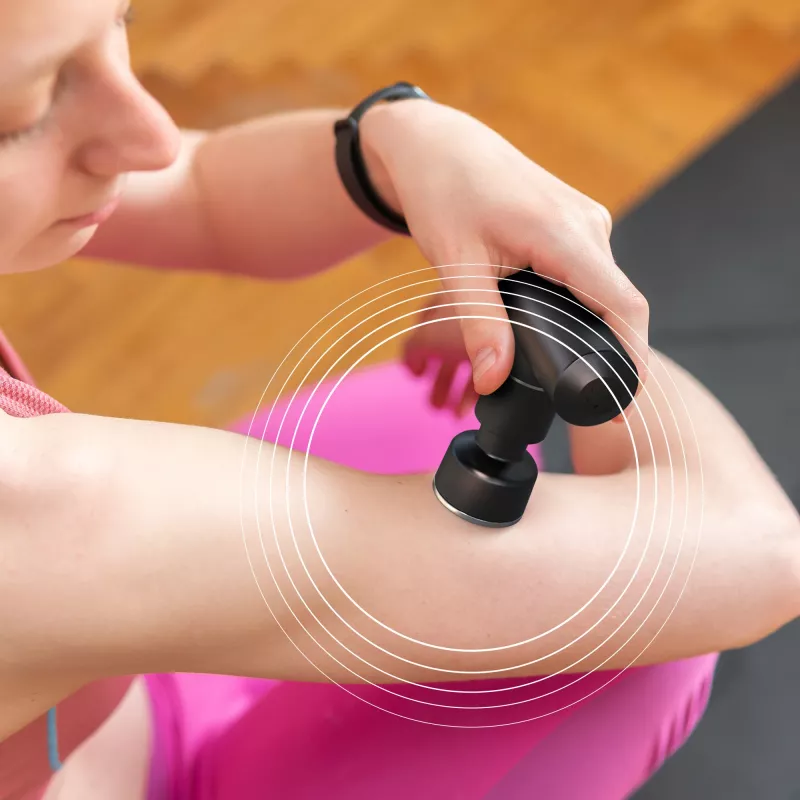 HoMedics Myti Universal Anthracite Pummeling Massage – nešiojamas perkusinis masažuoklis