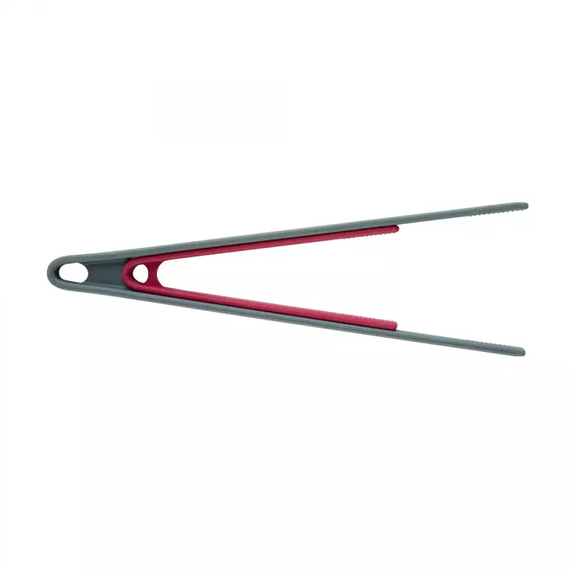 Virtuvinės žnyplės JATA HACC4522 293 mm Silikonas Nerūdijantis plienas Pilka Raudona