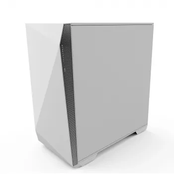 Zalman Z1 Iceberg White - mATX Mid Tower korpusas / Iš anksto sumontuoti 2 x 120mm ventiliatoriai Mini Tower