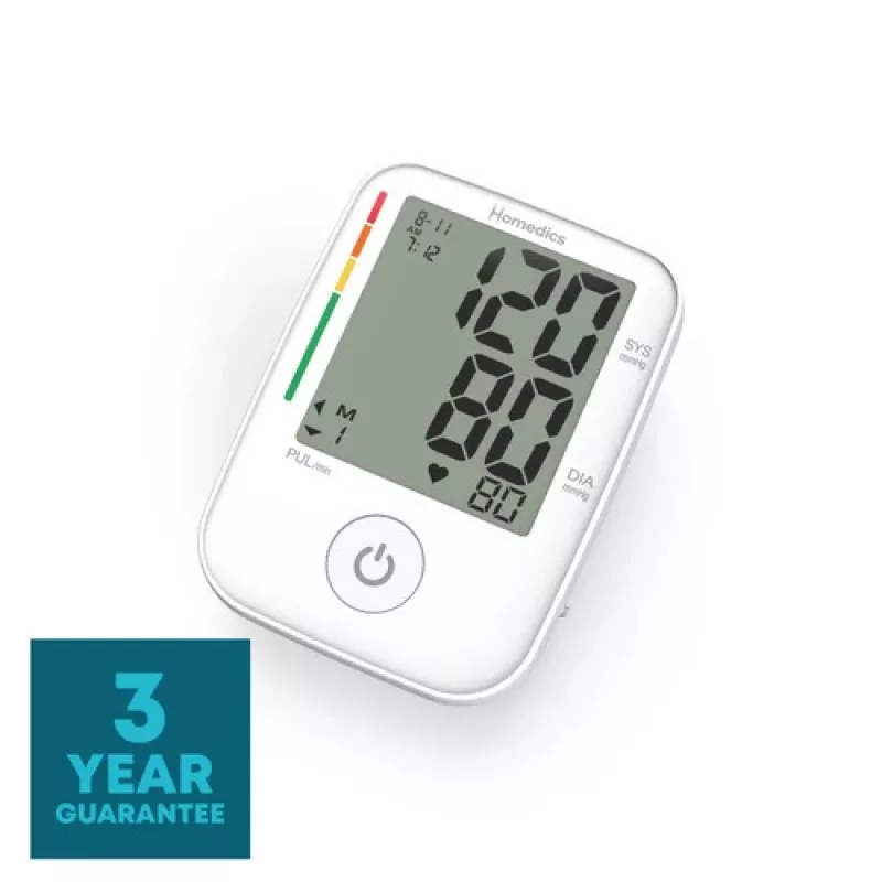 Automatinis kraujospūdžio matuoklis ant žasto HoMedics BPA-P200-EU1 baltas