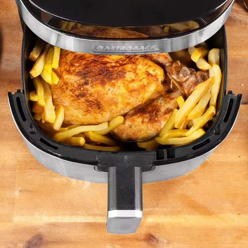Karšto oro gruzdintuvė Gastroback Design Air Pro 3,7 L 1300 W Juodas Nerūdijantis plienas