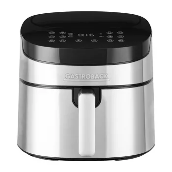 Karšto oro gruzdintuvė GASTROBACK Design Air Pro XXL 6,5 l 1600 W juodas nerūdijantis plienas