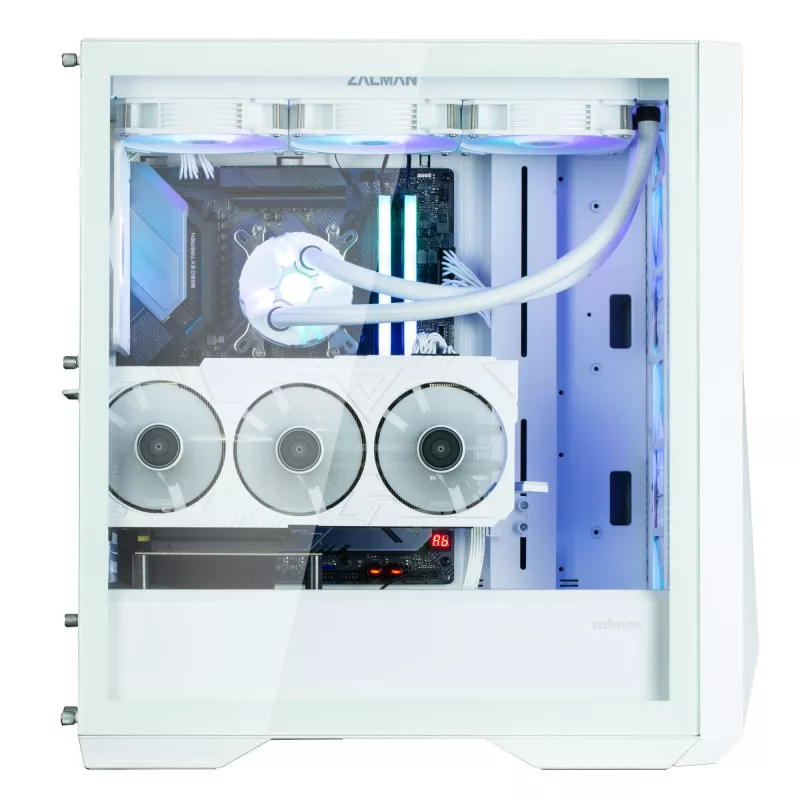 Korpusas PC Zalman Z9 Iceberg MS White Midi Tower