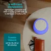 HoMedics SS-2700WH SoundSleep Aura garsų aparatas su kolonėle, Bluetooth 5.3, įkraunamas USB-C, nakties šviesa
