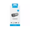 Sandberg automobilinis įkroviklis 1xQC3.0+1xUSB-C 48W, metalinis