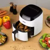 Kepimo krosnelė be riebalų Zelmer ZAF3551W 3,5 L 1200 W juoda balta