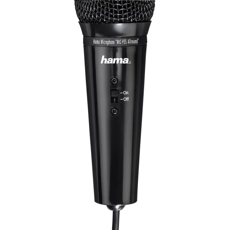 Mikrofonas Hama MIC-P35 Allround Black